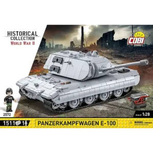 Cobi 2572 Panzerkampfwagen E-100 — comparateur de prix sur Planet-Brick (vue détail 1)