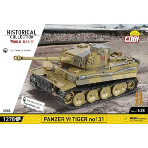 Cobi 2588 Panzer VI Tiger no131 — où acheter au meilleur tarif sur Planet-Brick (vue détail 2)