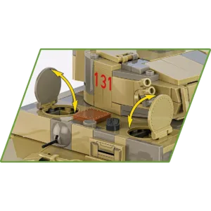 Cobi 2588 Panzer VI Tiger no131 — comparez les prix sur Planet-Brick (vue détail 4)