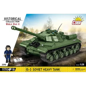 Cobi 2590 IS-3 Soviet Heavy Tank — comparateur de prix sur Planet-Brick (vue détail 1)