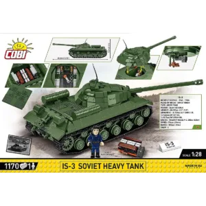 Cobi 2590 IS-3 Soviet Heavy Tank — où acheter au meilleur tarif sur Planet-Brick (vue détail 2)