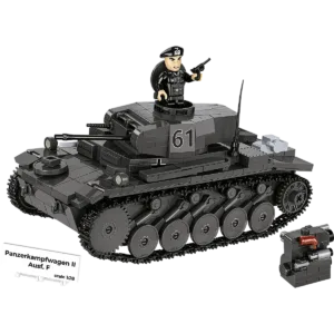 Cobi 2597 Panzerkampfwagen II Ausf. F — meilleur prix sur Planet-Brick (visuel principal)