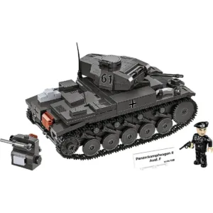 Cobi 2597 Panzerkampfwagen II Ausf. F — comparateur de prix sur Planet-Brick (vue détail 1)