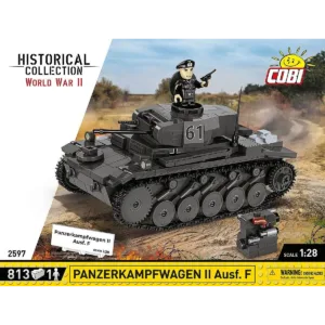 Cobi 2597 Panzerkampfwagen II Ausf. F — où acheter au meilleur tarif sur Planet-Brick (vue détail 2)
