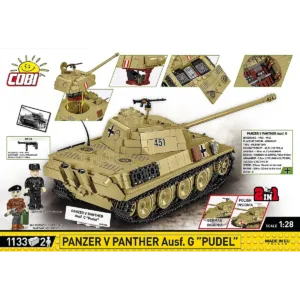 Cobi 2655 Panzer V Panther Ausf. G "Pudel" — où acheter au meilleur tarif sur Planet-Brick (vue détail 2)