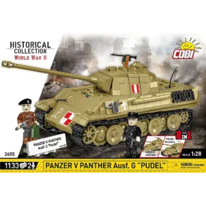 Cobi 2655 Panzer V Panther Ausf. G "Pudel" — bons plans et promos sur Planet-Brick (vue détail 3)