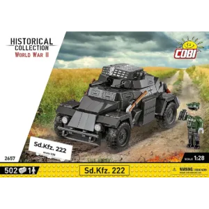 Cobi 2657 Sd.Kfz. 222 — bons plans et promos sur Planet-Brick (vue détail 3)