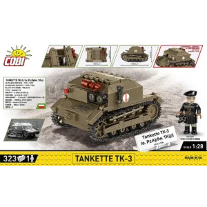 Cobi 2658 Tankette TK-3 — bons plans et promos sur Planet-Brick (vue détail 3)