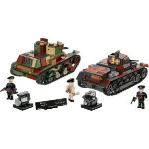 Cobi 2659 Panzer I vs 7TP DW (September 1939) - Limited Edition — comparateur de prix sur Planet-Brick (vue détail 1)