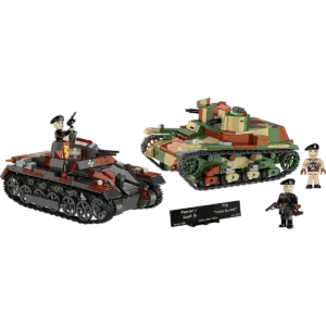 Cobi 2659 Panzer I vs 7TP DW (September 1939) - Limited Edition — comparez les prix sur Planet-Brick (vue détail 4)
