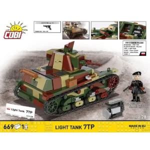 Cobi 2661 Light Tank 7TP — bons plans et promos sur Planet-Brick (vue détail 3)