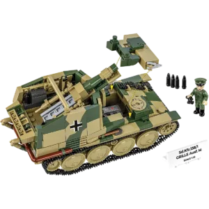 Cobi 2665 Sd.Kfz. 138/1 Grille Ausf. M — comparateur de prix sur Planet-Brick (vue détail 1)