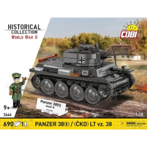 Cobi 2666 Panzer 38(t) / (ČKD) LT vz.38 — où acheter au meilleur tarif sur Planet-Brick (vue détail 2)