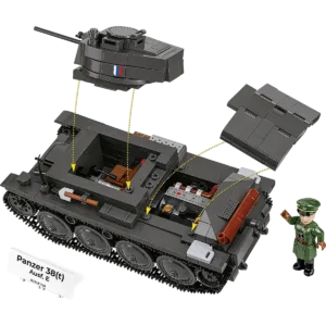 Cobi 2666 Panzer 38(t) / (ČKD) LT vz.38 — comparez les prix sur Planet-Brick (vue détail 4)