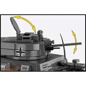 Cobi 2666 Panzer 38(t) / (ČKD) LT vz.38 — prix le plus bas sur Planet-Brick (vue détail 6)