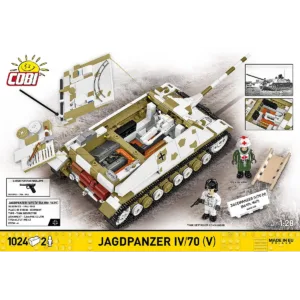 Cobi 2668 Jagdpanzer IV/70 (V)  (Sd.Kfz.162/1) — où acheter au meilleur tarif sur Planet-Brick (vue détail 2)