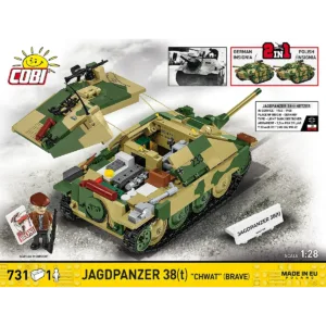 Cobi 2670 Jagdpanzer 38(t) "Chwat" (Brave) — où acheter au meilleur tarif sur Planet-Brick (vue détail 2)