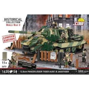 Cobi 2673 12.8 cm Panzerjäger Tiger Ausf.B Jagdtiger - Limited Edition — comparateur de prix sur Planet-Brick (vue détail 1)