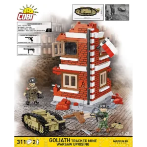 Cobi 2680 Goliath Tracked Mine Warsaw Uprising — comparateur de prix sur Planet-Brick (vue détail 1)