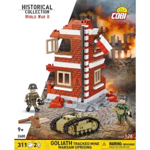 Cobi 2680 Goliath Tracked Mine Warsaw Uprising — bons plans et promos sur Planet-Brick (vue détail 3)