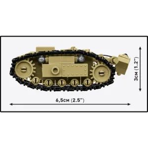 Cobi 2680 Goliath Tracked Mine Warsaw Uprising — comparez les prix sur Planet-Brick (vue détail 4)