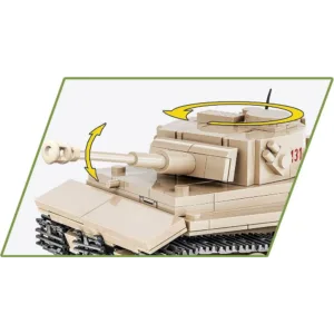 Cobi 2710 PzKpfw VI Tiger 131 — comparez les prix sur Planet-Brick (vue détail 4)