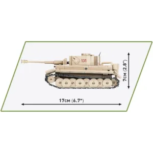 Cobi 2710 PzKpfw VI Tiger 131 — meilleure offre du moment sur Planet-Brick (vue détail 5)