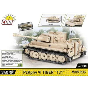 Cobi 2710 PzKpfw VI Tiger 131 — prix le plus bas sur Planet-Brick (vue détail 6)