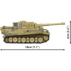 Cobi 2734 Panzer VI Tiger I no 131 — prix le plus bas sur Planet-Brick (vue détail 6)