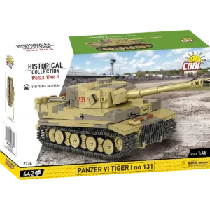 Cobi 2734 Panzer VI Tiger I no 131 — comparatif marchands sur Planet-Brick (vue détail 7)
