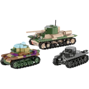 Cobi 2740 Renault R35 - Valentine IX - Panzer I — meilleur prix sur Planet-Brick (visuel principal)