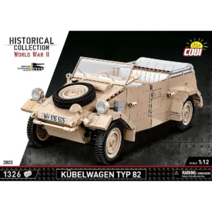 Cobi 2803 Kübelwagen  Personenkraftwagen Typ 82 — bons plans et promos sur Planet-Brick (vue détail 3)