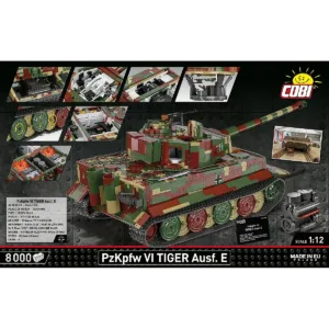 Cobi 2807 PzKpfw VI Tiger Ausf. E - Executive Edition — prix le plus bas sur Planet-Brick (vue détail 6)