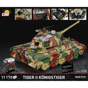 Cobi 2808 Tiger II  Königstiger — bons plans et promos sur Planet-Brick (vue détail 3)