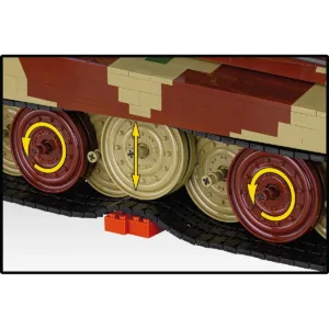 Cobi 2808 Tiger II  Königstiger — meilleure offre du moment sur Planet-Brick (vue détail 5)