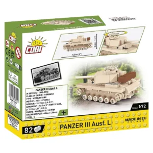 Cobi 3090 Panzer III Ausf.L — comparatif marchands sur Planet-Brick (vue détail 7)