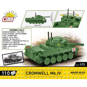 Cobi 3091 Cromwell Mk.IV — bons plans et promos sur Planet-Brick (vue détail 3)