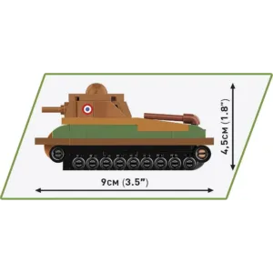 Cobi 3093 Somua S-35 — meilleure offre du moment sur Planet-Brick (vue détail 5)