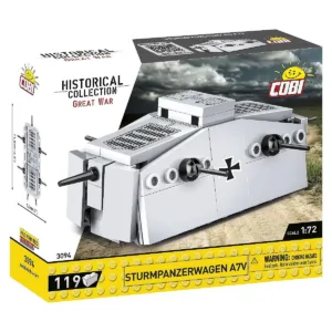 Cobi 3094 Sturmpanzerwagen A7V — prix le plus bas sur Planet-Brick (vue détail 6)
