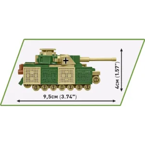 Cobi 3097 Panzer IV Ausf. J — meilleure offre du moment sur Planet-Brick (vue détail 5)
