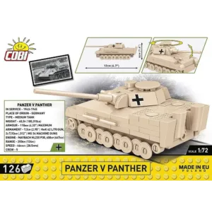 Cobi 3099 Panzer V Panther — où acheter au meilleur tarif sur Planet-Brick (vue détail 2)