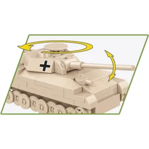 Cobi 3099 Panzer V Panther — bons plans et promos sur Planet-Brick (vue détail 3)
