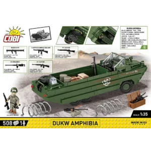 Cobi 3110 DUKW Amphibia — bons plans et promos sur Planet-Brick (vue détail 3)