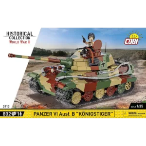 Cobi 3113 Panzer VI Ausf. B Königstiger — où acheter au meilleur tarif sur Planet-Brick (vue détail 2)