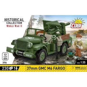 Cobi 3116 37 mm GMC M6 Fargo — bons plans et promos sur Planet-Brick (vue détail 3)