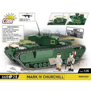 Cobi 3128 Mark IV Churchill — où acheter au meilleur tarif sur Planet-Brick (vue détail 2)