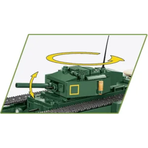 Cobi 3128 Mark IV Churchill — bons plans et promos sur Planet-Brick (vue détail 3)