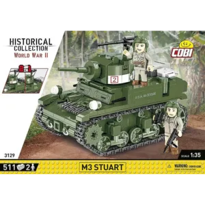 Cobi 3129 M3 Stuart — comparateur de prix sur Planet-Brick (vue détail 1)
