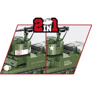 Cobi 3129 M3 Stuart — meilleure offre du moment sur Planet-Brick (vue détail 5)