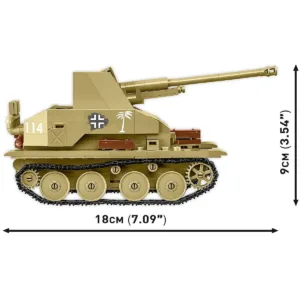 Cobi 3131 Sd.Kfz.139 Marder III — prix le plus bas sur Planet-Brick (vue détail 6)